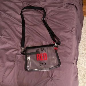 Taylor Swift Red Era bag for stadium